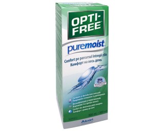 Растворы для очистки линз Opti-Free PureMoist - linza.com.ua